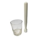 Ver imagem 2 de Kit Caipirinha 3 Peças Copo Tabua De Vidro Sortida E Socador