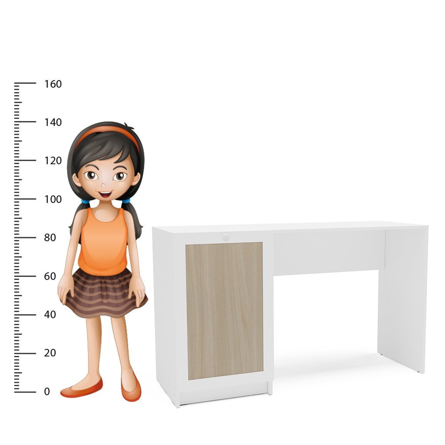 Escrivaninha Mesa Infantil 1 Porta Comic - 4