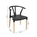 Ver imagem 2 de Cadeira de Jantar Wishbone Yescasa