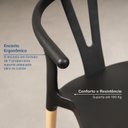 Ver imagem 3 de Cadeira de Jantar Wishbone Yescasa