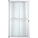 Ver imagem 2 de Porta Balcão de Correr 2 Folhas 2,10x1,20m Linha 25 Branco