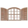 Janela de Madeira Guilhotina 100x120cm 4 Folhas Rodam  - 2