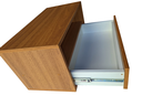 Ver imagem 2 de 1 Mesa de Cabeceira com 1 Gaveta Cor Freijó 40x30x30 100% Mdf