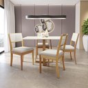 Ver imagem 4 de Mesa em Madeira Maciça Elma Kappesberg 120x80 Owv8