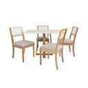 Ver imagem 2 de Mesa em Madeira Maciça Elma Kappesberg 120x80 Owv8