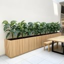 Ver imagem 7 de 6 Plantas Artificiais Filodendro Silicone 55cm Decoração Elegante para Sala e Hall