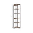 Ver mais imagens de Guarda Roupa Closet 6 Peças com 3 Cabideiros 6 Gavetas e 16 Nichos Easy Bege/Branco/Montana