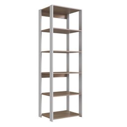 Estante para Livros Modular 3 Peças com 2 Gavetas e 14 Nichos Easy - 11