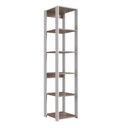 Ver imagem 7 de Estante para Livros Modular 3 Peças com 2 Gavetas e 14 Nichos Easy