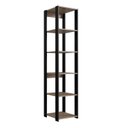 Ver imagem 7 de Estante para Livros Modular 3 Peças com 2 Gavetas e 14 Nichos Easy 183CMX160CM Bege