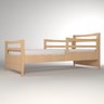 Cama Infantil Madeira Maciça 85cmx196cm - 3