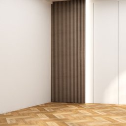 Painéis Ripados Wpc 18mm Tabaco 280x16cm - Revestimento Decorativo Parede Sala Quarto Cozinha - 3