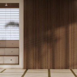 Painéis Ripados Wpc 18mm Tabaco 280x16cm - Revestimento Decorativo Parede Sala Quarto Cozinha - 5