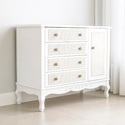 Quarto para Bebê Berço e Cômoda 4 Gavetas Versailles Plus - 19