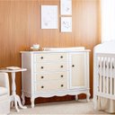 Ver mais imagens de Quarto para Bebê Berço e Cômoda 4 Gavetas Versailles Plus