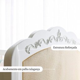 Quarto para Bebê Berço e Cômoda 4 Gavetas Versailles Plus - 7