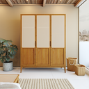 Ver imagem 2 de Guarda Roupa Casal 3 Portas 3 Gavetas Viena