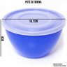 6 Potes 800ml Marmita Vasilha Freezer Microondas Geladeira - 2