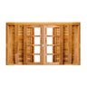 Janela de Madeira Veneziana 200x100cm 6 Folhas Rodam  - 2