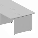 Ver imagem 3 de Plataforma de Trabalho 6,00 m para 10 Pessoas com Caixas de Tomadas e Pés Painel F5 Office