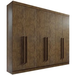 Guarda Roupa Casal 6 Portas 6 Gavetas - Da Vinci Plus-Ypê - Móveis D'Doro - 1