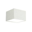 Ver imagem 2 de Lustre Cupula Dome Quadrado 30x20cm Rústico Escuro