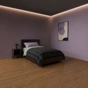 Ver imagem 2 de Piso Vinílico em Manta PVC 0,7mm Antiderrapante 7m² Imita Madeira Fosco Smart