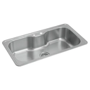 Ver imagem 2 de Cuba Cozinha Retangular 80x40cm Inox com Deck Facile Deca Deca Metais
