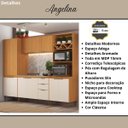 Ver imagem 4 de Cozinha Modulada 4 Peças 12 Portas 2 Gavetas Angelina - Angelin Off White