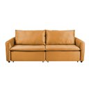 Ver imagem 7 de Sofá Cama Retrátil e Reclinável 4 Lugares 225cm em Veludo com Molas Greta Yescasa