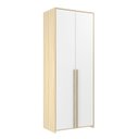 Ver imagem 1 de Guarda-Roupa de Bebê 2 Portas Modulados Bege/Branco/Nature