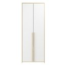 Ver imagem 2 de Guarda-Roupa de Bebê 2 Portas Modulados Bege/Branco/Nature
