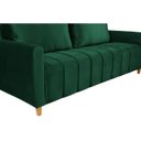 Ver imagem 5 de Sofá em Veludo 3 Lugares Amelie Yescasa Verde