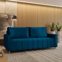 Ver imagem 1 de Sofá em Veludo 3 Lugares Amelie Yescasa