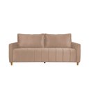 Ver imagem 4 de Sofá Amelie 3 Lugares em Suede Yescasa  
