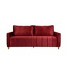 Sofá Amelie 3 Lugares em Veludo Yescasa - 4