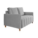 Ver imagem 5 de Sofá Amelie 2 Lugares em Veludo Yescasa