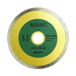 Disco Diamantado Liso 110 x 20 mm Rocast 34,0003