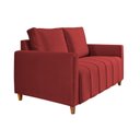 Ver imagem 5 de Sofá Amelie 2 Lugares em Veludo Yescasa