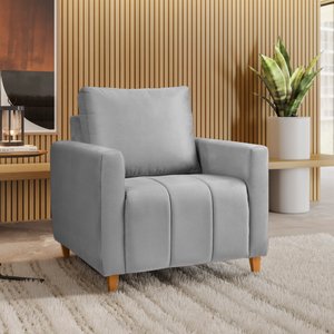 Poltrona em Veludo Amelie Yescasa