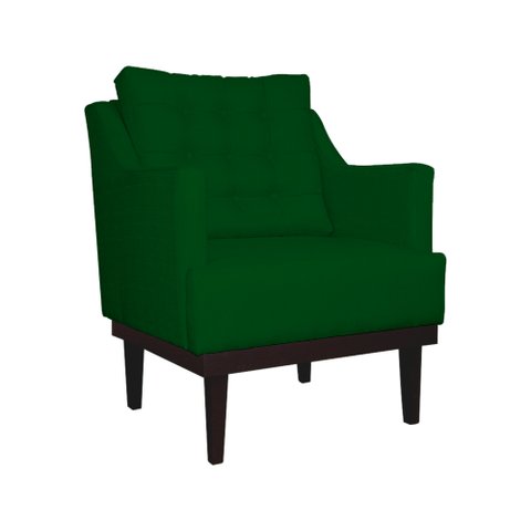 Poltrona Suelen para Recepção e Consultório Psicologia:verde