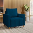 Ver imagem 1 de Poltrona em Veludo Amelie Yescasa