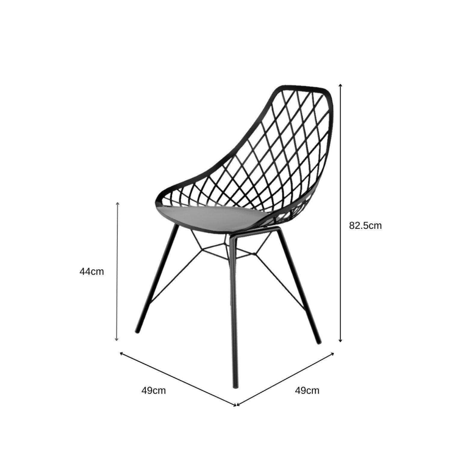 Cadeira para Sala de jantar Kayla - 4