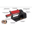 Ver imagem 5 de Cilindro Massa Elétrico 127 28cm Preto com Cortador Macarrão