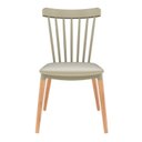 Ver imagem 4 de Cadeira de Jantar Windsor Design Moderno em Polipropileno Fendi