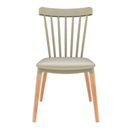 Cadeira de Jantar Windsor Design Moderno em Polipropileno Fendi - 4
