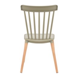 Cadeira de Jantar Windsor Design Moderno em Polipropileno Fendi - 2