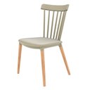 Ver imagem 1 de Cadeira de Jantar Windsor Design Moderno em Polipropileno Fendi