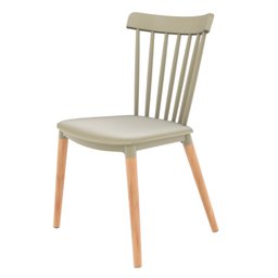 Cadeira de Jantar Windsor Design Moderno em Polipropileno Fendi - 1