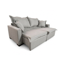 Ver imagem 1 de Sofá Cama Milano Retrátil e Reclinável Linho 1,90:Cinza